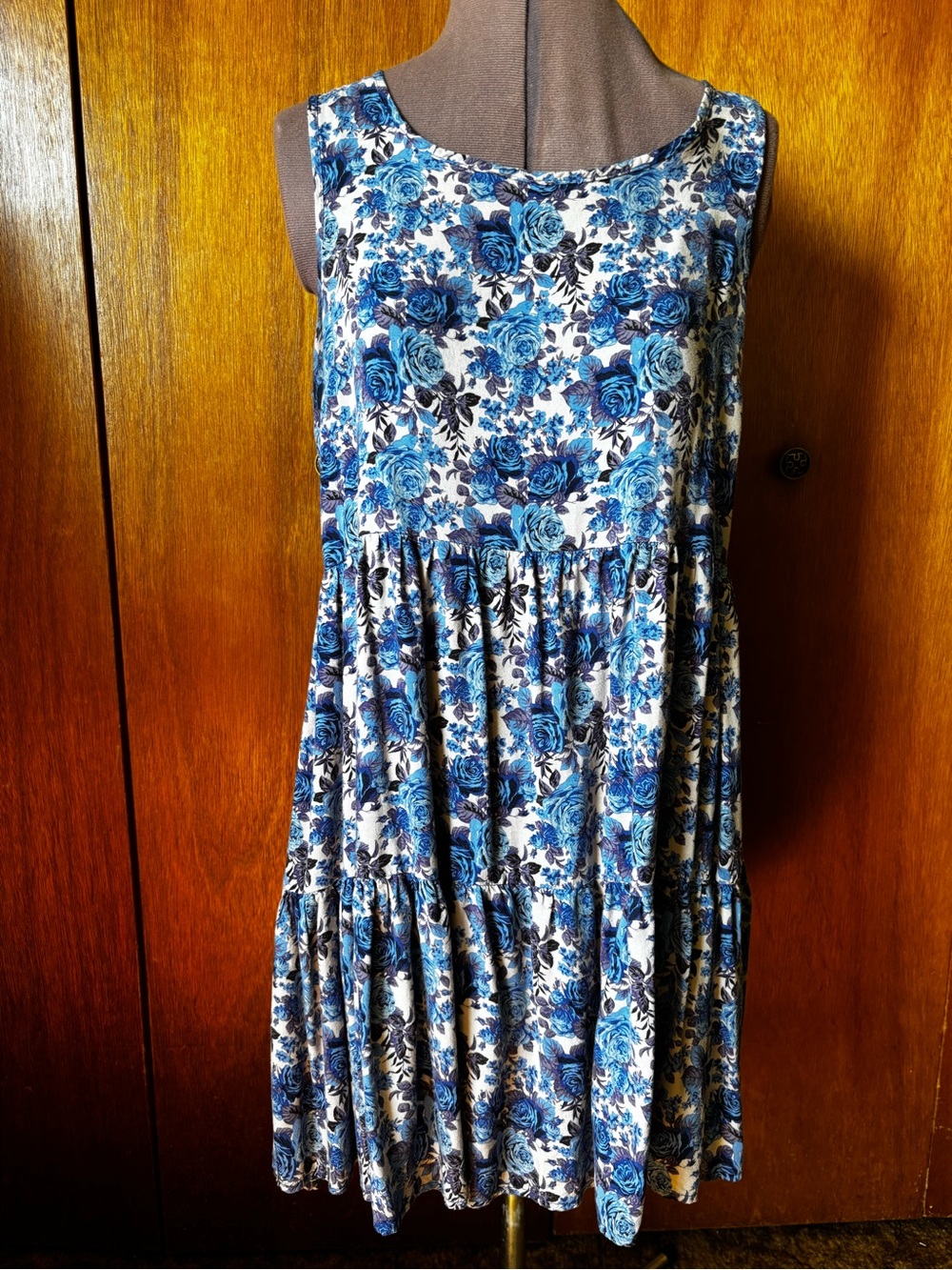 Blue rose sun dress 💙🦋🥀 ***size is an estimate***